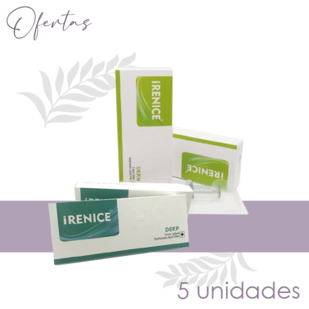 Acido Hialurónico Irenice 3 unidades DERM 2 unidades DEEP 2ml (5 unidades)